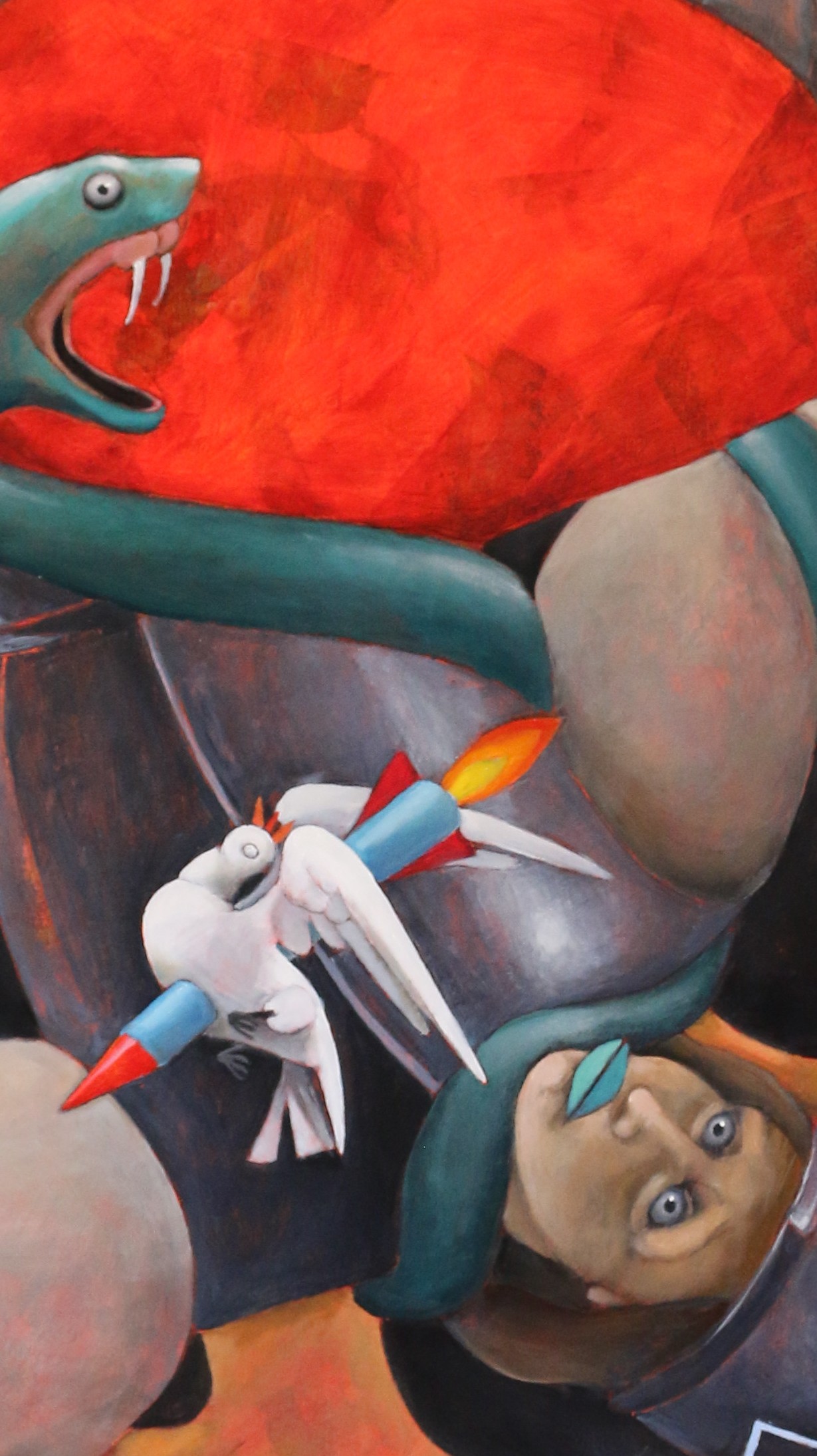El Último Vuelo II — detalle centro