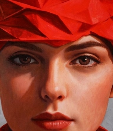 Red Origami I — detalle centro